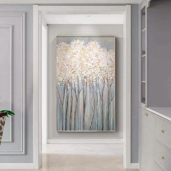 The Silk Woods Painting